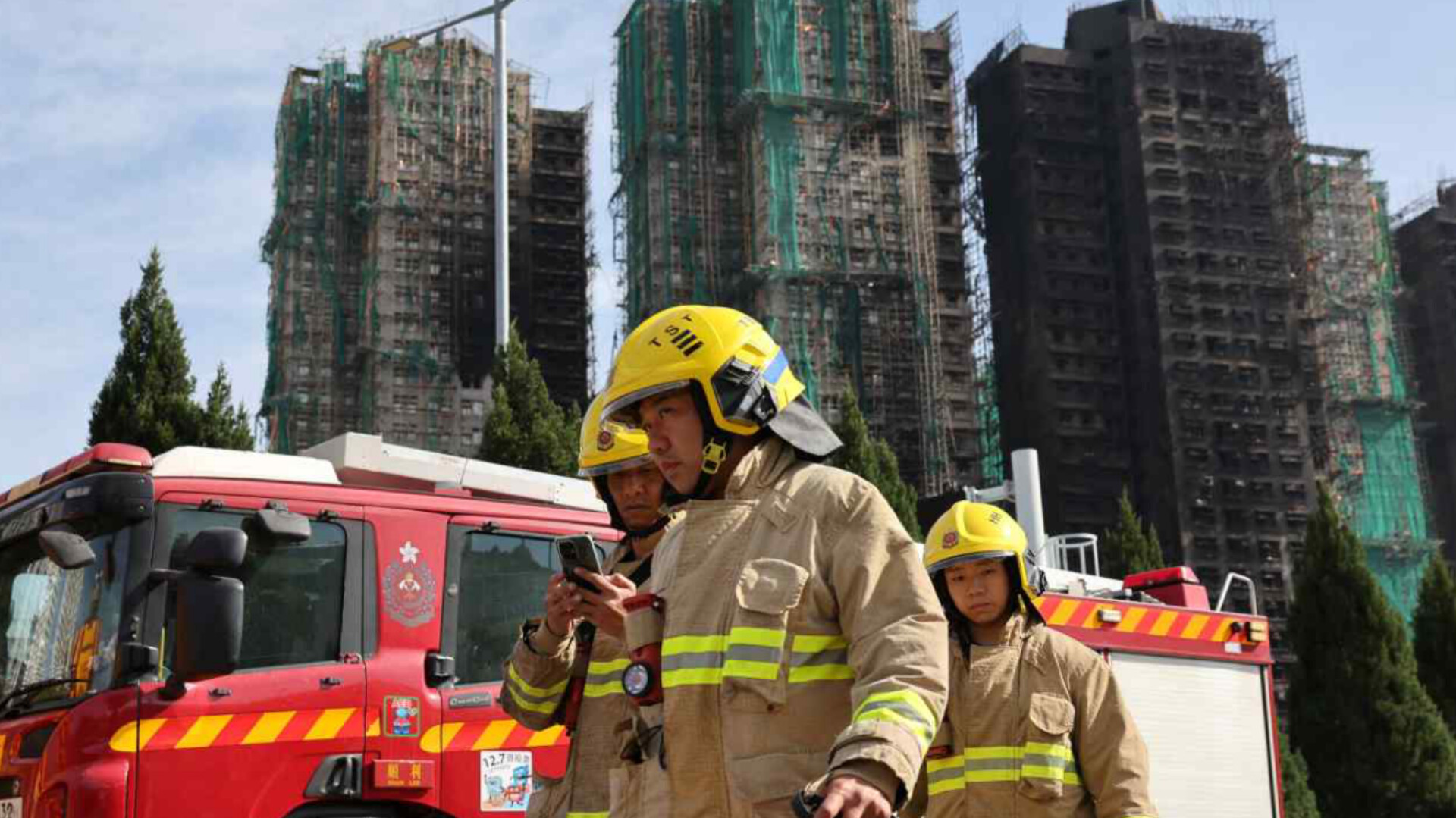 Hong Kong Police Find No Remains in Search of Fire-Hit Buildings