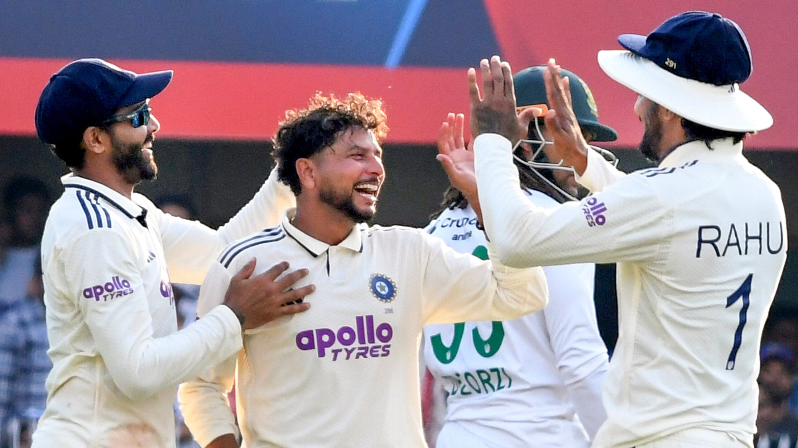 Kuldeep shines with three-for as disciplined India restrict South Africa
