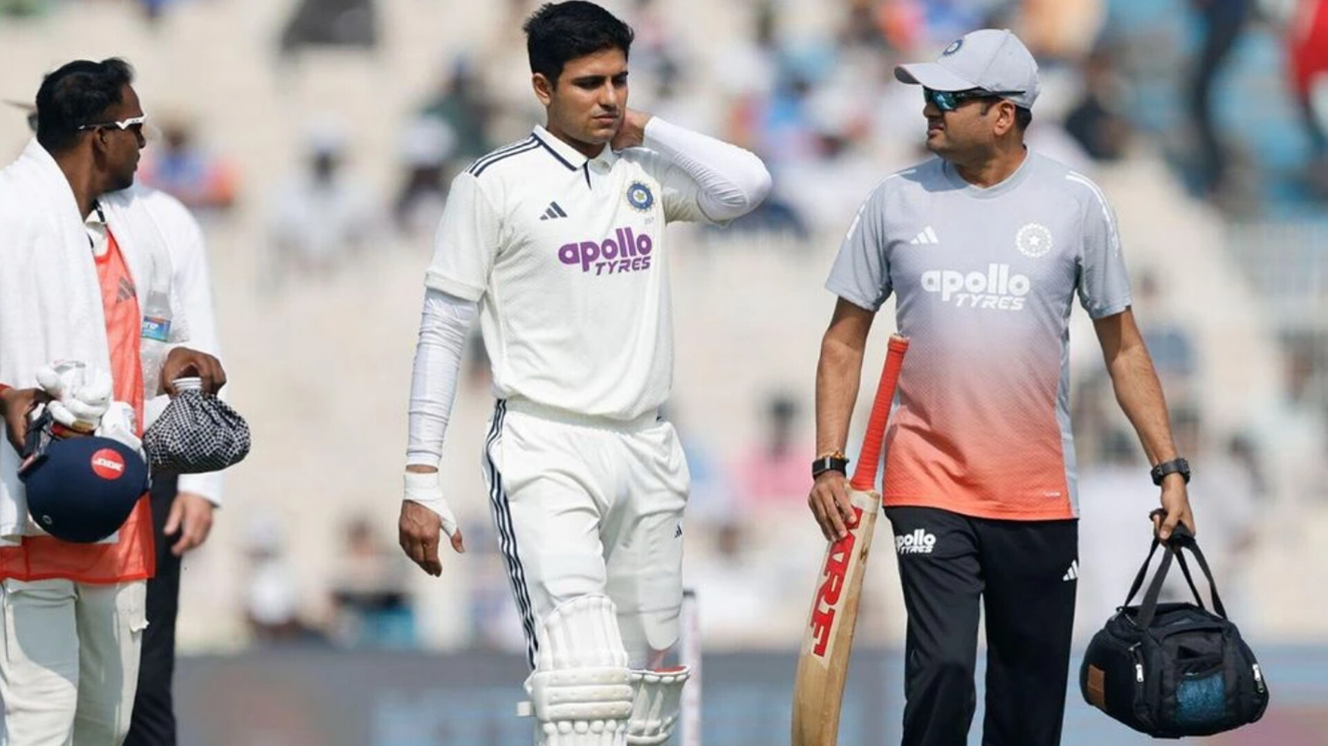 Gill Under Observation for Neck Spasm; Participation in 1st Test Uncertain: BCCI