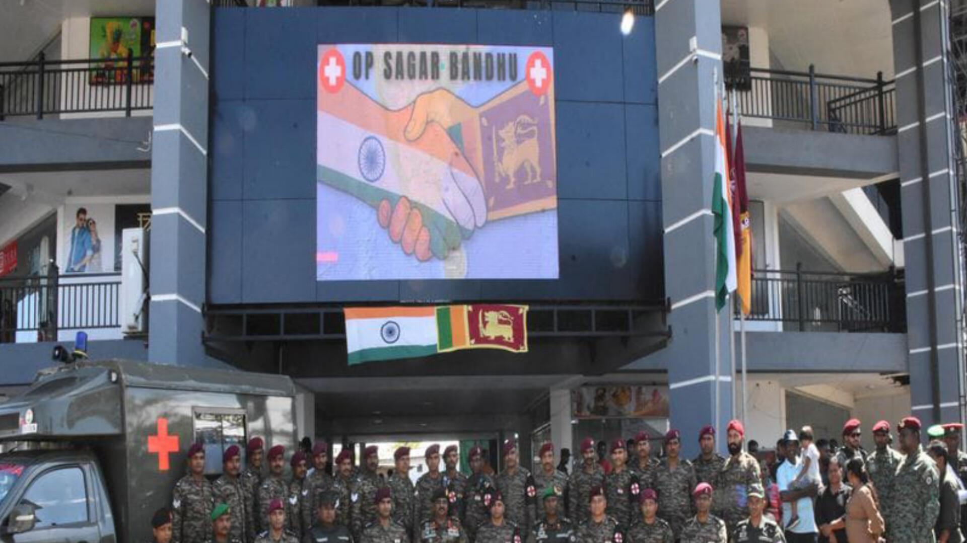 Indian Army sets up full-scale field hospital in flood-ravaged Sri Lanka under Op Sagar Bandhu